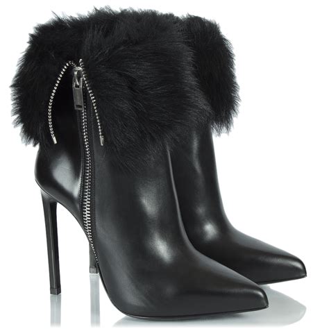 ysl mink boots|ysl saint laurent boots.